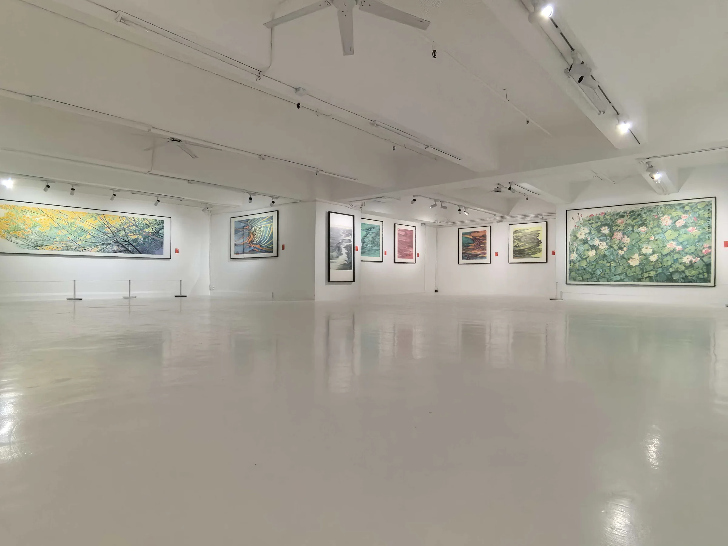 境趙之境水墨藝術展展牆