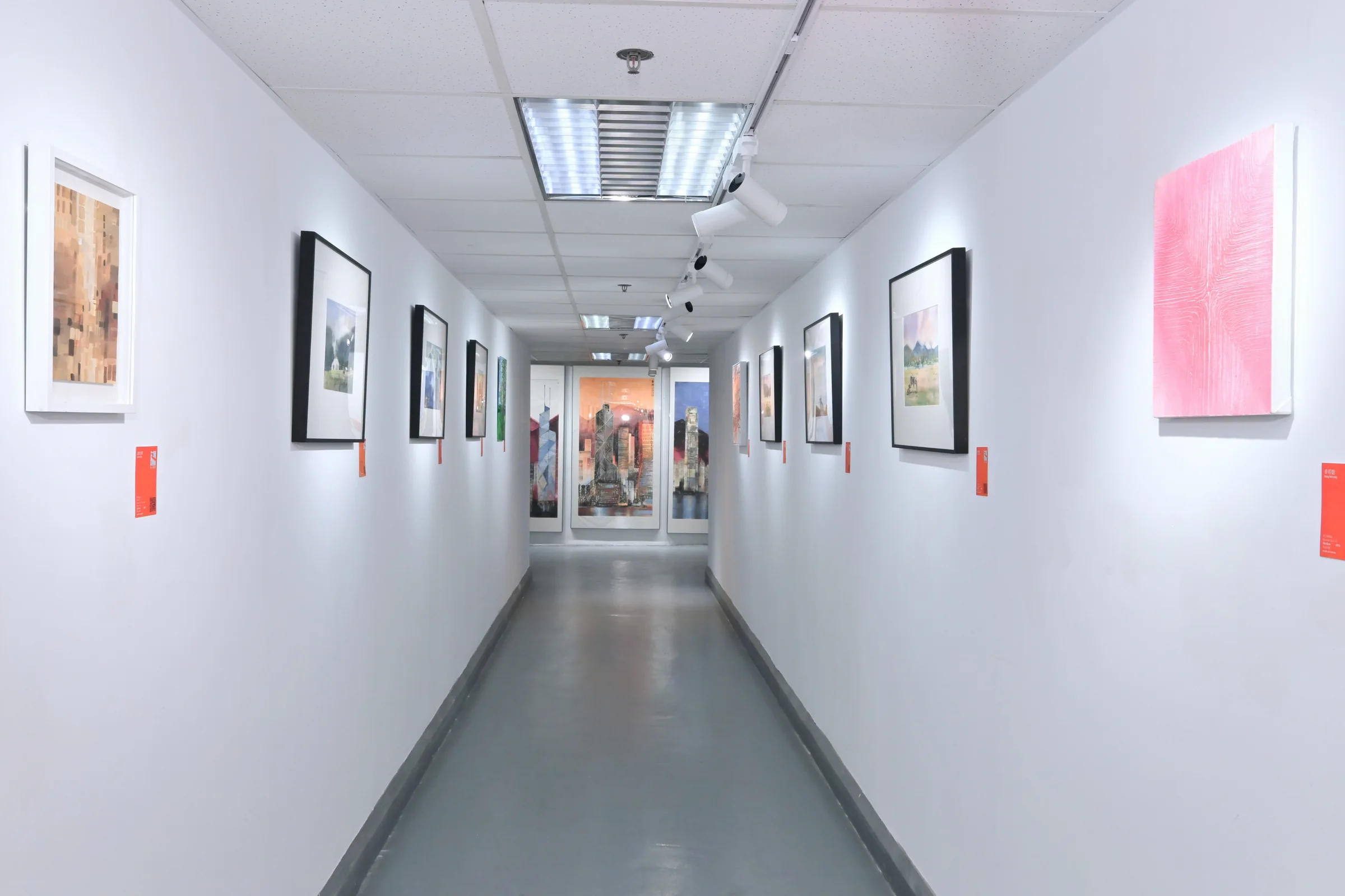 香江藝術之春展覽現場